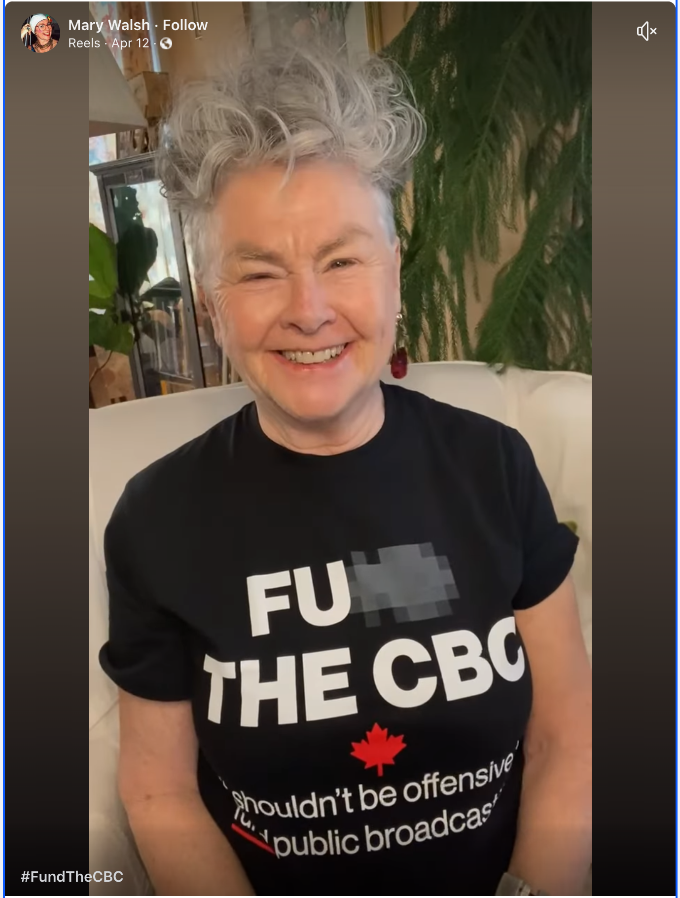 Fund the CBC t-shirt